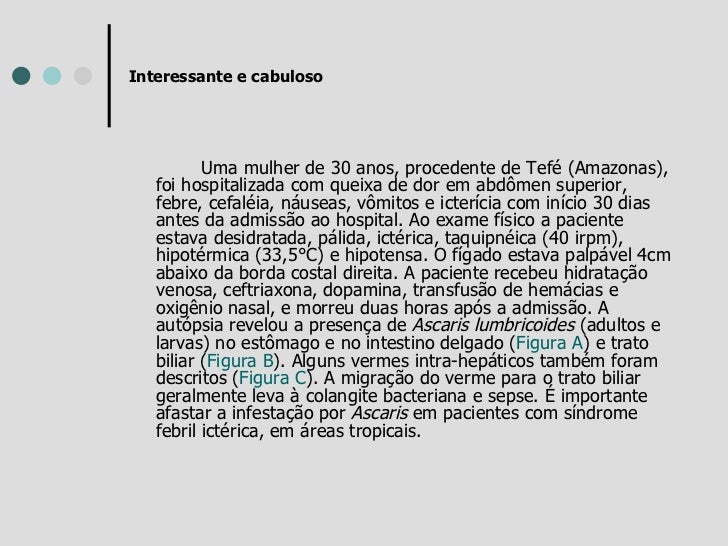 Parasitas cronicamente vivos da pessoa