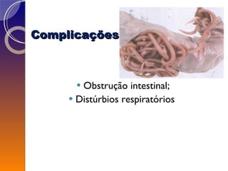 Obstrução intestinal; Distúrbios respiratórios  Complicações 
