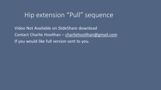 Hip extension “Pull” sequence
 
