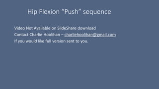Hip Flexion “Push” sequence
 