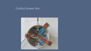 Conduit power box
 