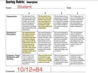 Example summative assessment
 