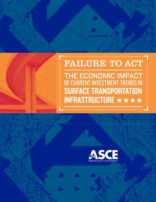 FAiluRE to ACt
The economic impacT
of current Investment trends In
surface TransporTaTion
infrasTrucTure
 