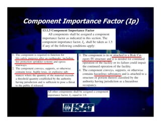 Asce 7 10 presentation on seismic bracing for mep systems | PDF