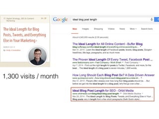 Headline 
Subhead 
Content 
1,300 visits / month 
#ASCENDSUMMIT2014 
 