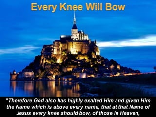 There is no authority above that of our Lord Jesus Christ.
Every knee will bow before Him. Compared to Christ the kings
an...