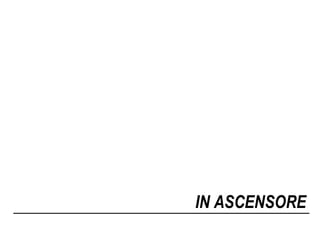 IN ASCENSORE 