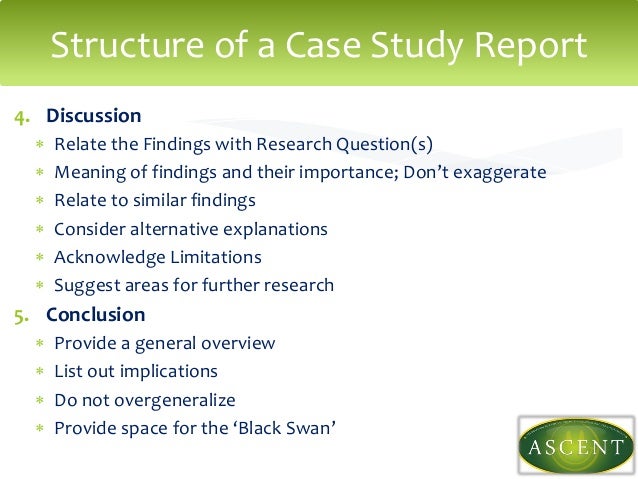 findings of a case study