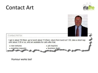 Contact Art Humour works too! 