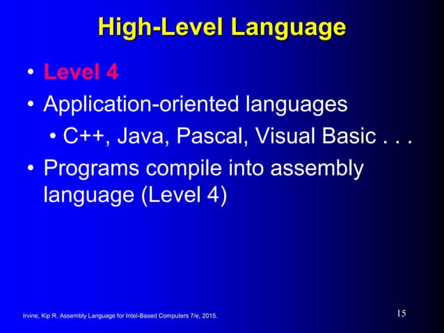 Assembly Language for x86 Processors 7th Edition Chapter 1: Basic ...