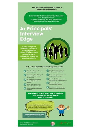 A+ school principal interview edge