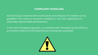 ASCI guidelines | PDF
