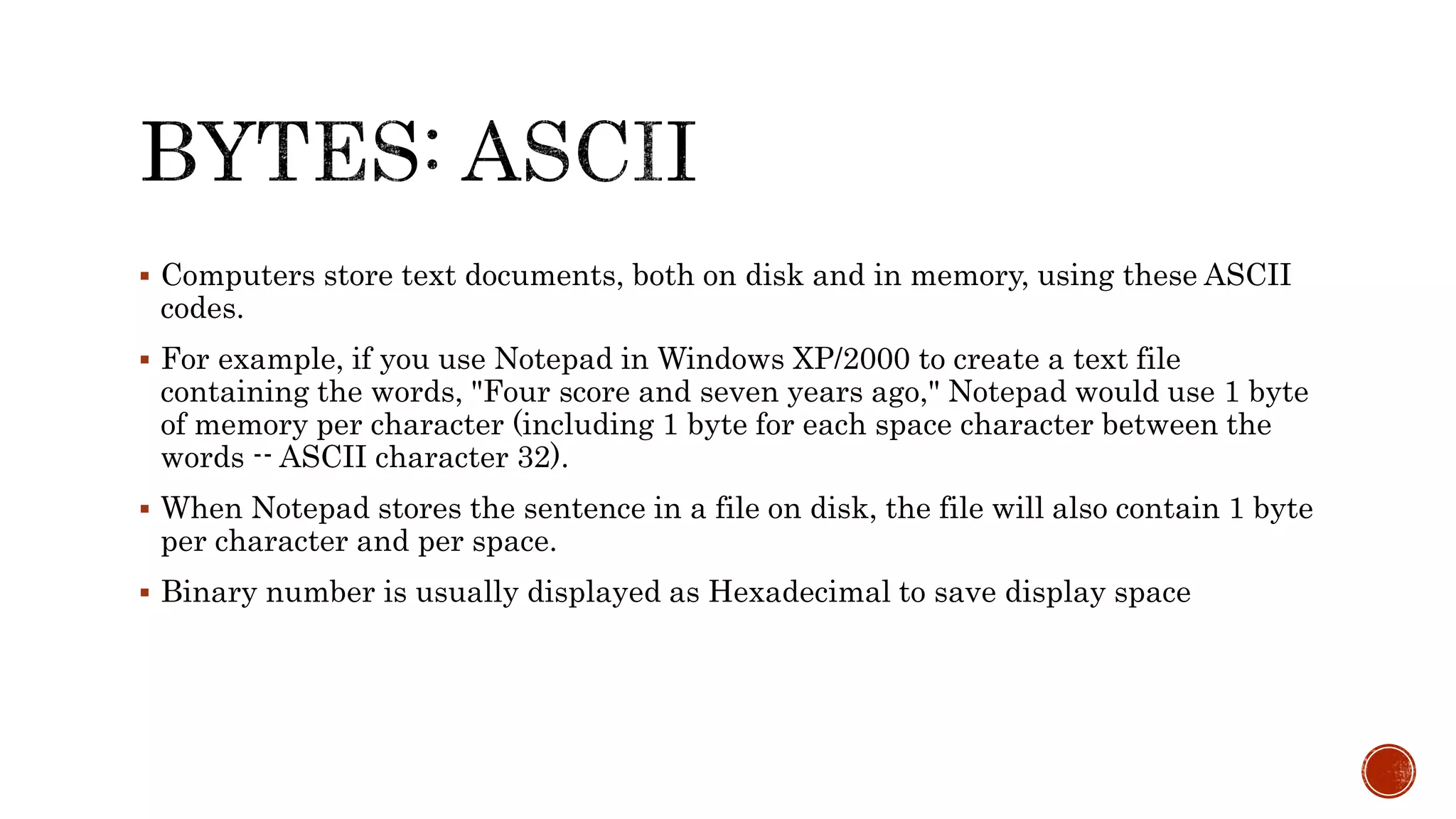 ASCII and Unicode.pptx | Programming Languages | Computing