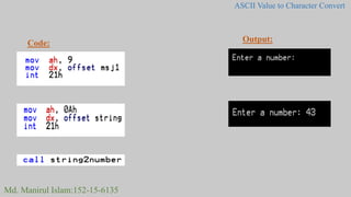 ASCII value to Character Converter | PPTX