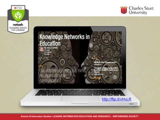 http://flip.it/vHvLR 
School of Informaton Studies: LEADING INFORMATION EDUCATION AND RESEARCH – EMPOWERING SOCIETY 
 