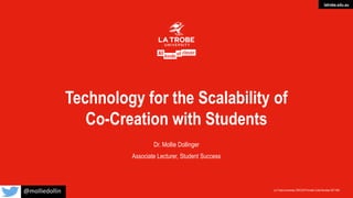 Technology for the Scalability of Co-Creation Slide 1