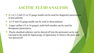 Lecture # 10 ASCITIC FLUID ANALYSIS.pptx