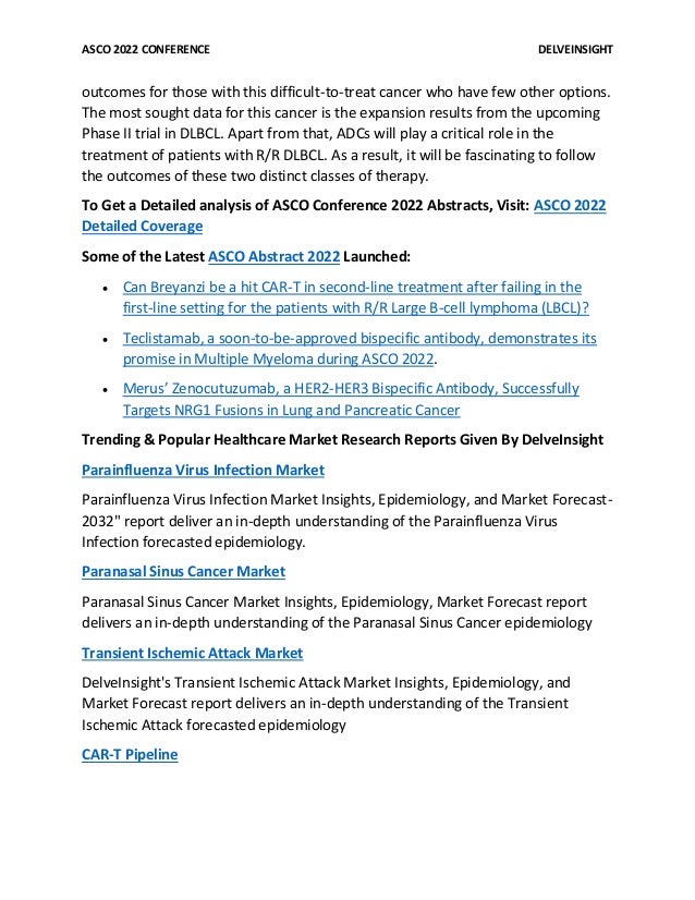 ASCO 2022 Conference PDF
