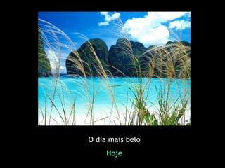 O dia mais belo Hoje 