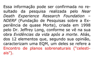 A 1ª obra do Chico Xavier que fala em constru-
ções no mundo espiritual foi “Cartas de uma
Morta”, ditado pelo espírito Maria Mãe de Deus,
sua mãe, publicada em 1935, mas antes várias
obras já davam conta disso († data morte):
1772†: Emanuel Swendenborg
1889 : Léon Denis, Depois da morte
1903 : Léon Denis, No invisível
1910†: Andrew Jacson Davis
1916 : Sir Oliver Lodge, Raymond
1921 : Rev. G. Vale Owen, A vida além do véu
1923 : Lilian Walbrook, O caso de Lester Coltman
1926 : Ernesto Bozzano, A crise da morte
1931 : J. Arthur Findlay, No limiar do infinito
1932 : Cairbar Schutel, A vida no outro mundo
 