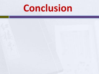 Conclusion 
