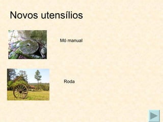 Novos utensílios Mó manual Roda 