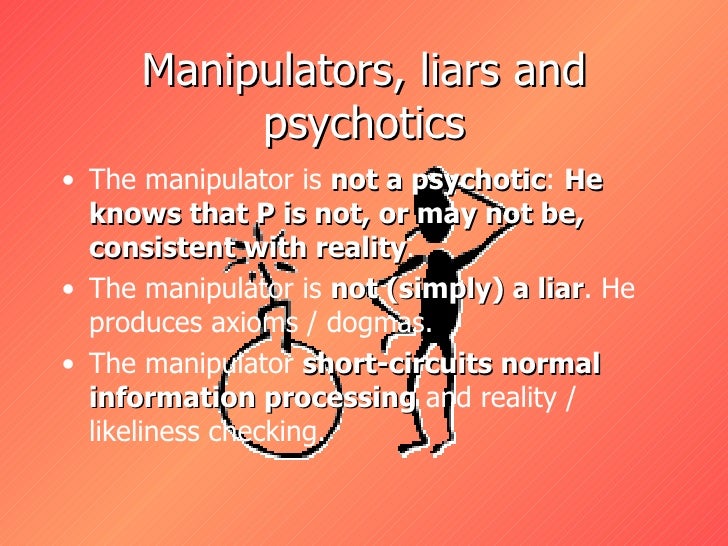 Manipulation, discourse and cognitive science: preliminary hypotheses