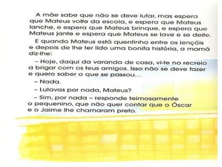 As cores de mateus