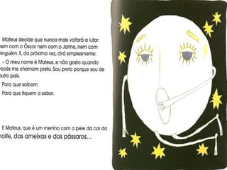 As cores de mateus