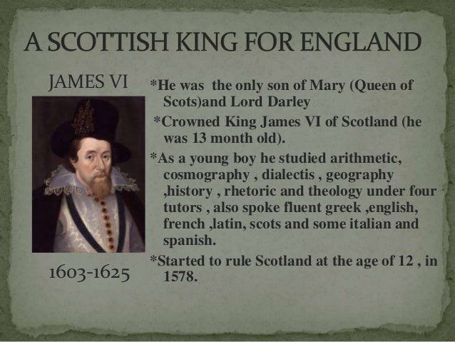 A Scottish King For England