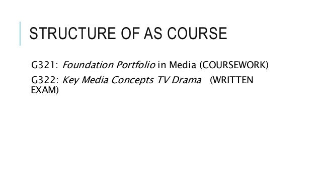 Media studies coursework ocr