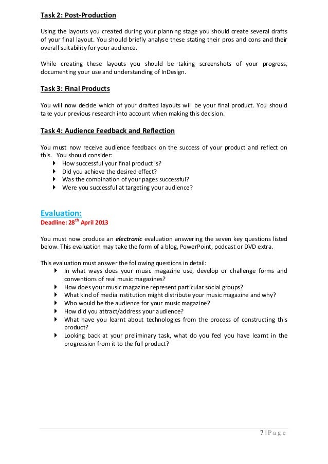 Coursework brief picture