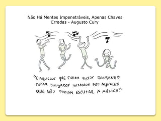 Não Há Mentes Impenetráveis, Apenas Chaves
Erradas - Augusto Cury
 