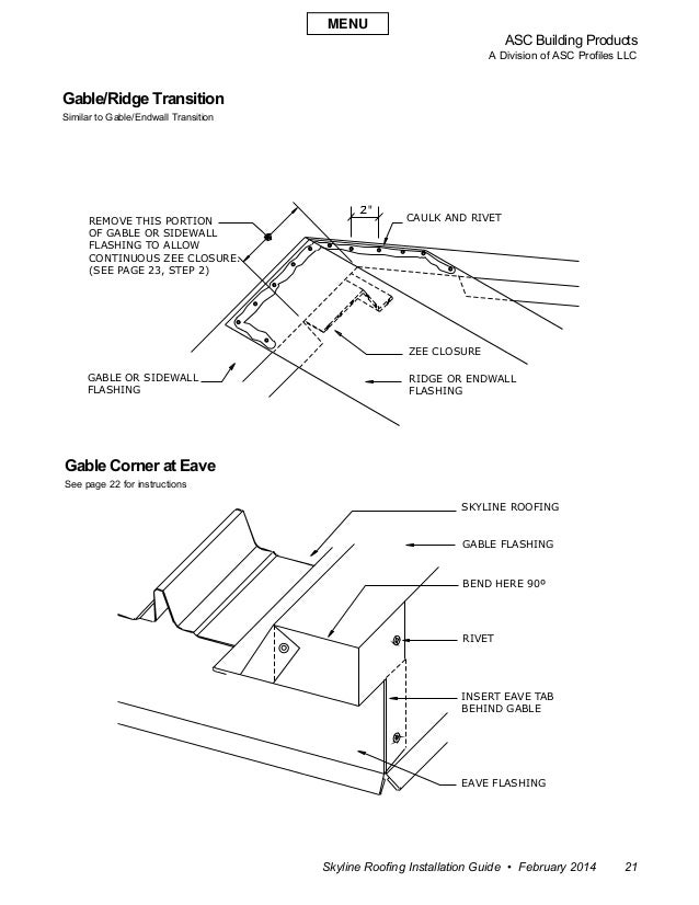 ASC Skyline Roofing Installation Manual