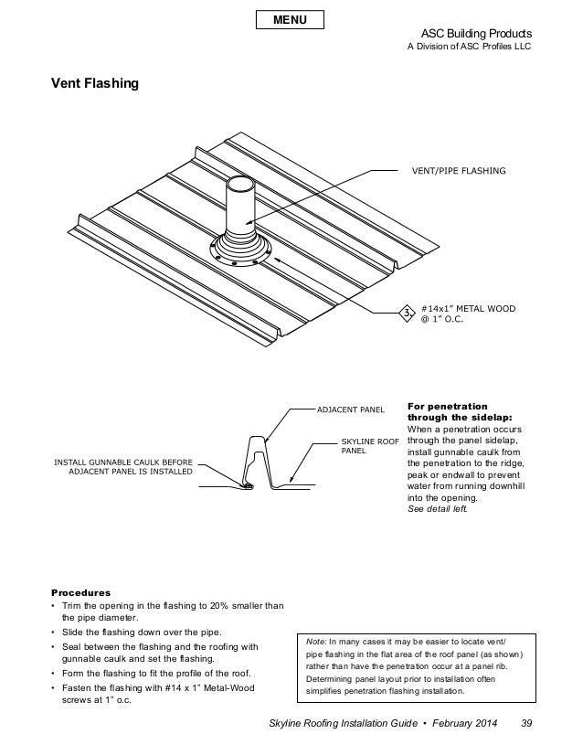 ASC Skyline Roofing Installation Manual