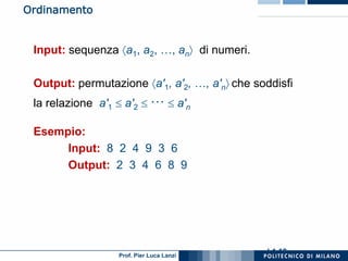 Asd 01 Algoritmi E Strutture Dati