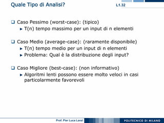 Asd 01 Algoritmi E Strutture Dati