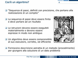 Asd 01 Algoritmi E Strutture Dati
