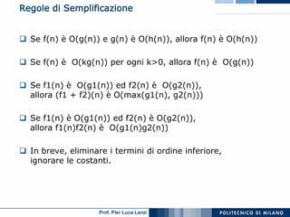 Asd 01 Algoritmi E Strutture Dati