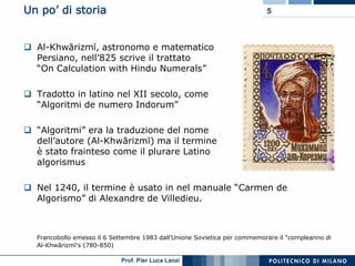 Asd 01 Algoritmi E Strutture Dati