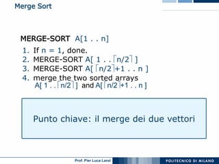 Asd 01 Algoritmi E Strutture Dati