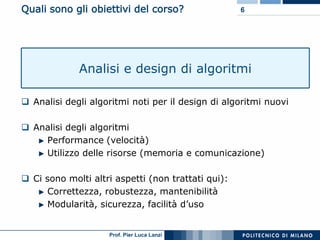 Asd 01 Algoritmi E Strutture Dati
