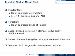 Asd 01 Algoritmi E Strutture Dati