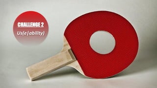 Presenter’s Company
Logo – replace or
delete on master slide
#RSAC
15
CHALLENGE 2
Us(e|ability)
 