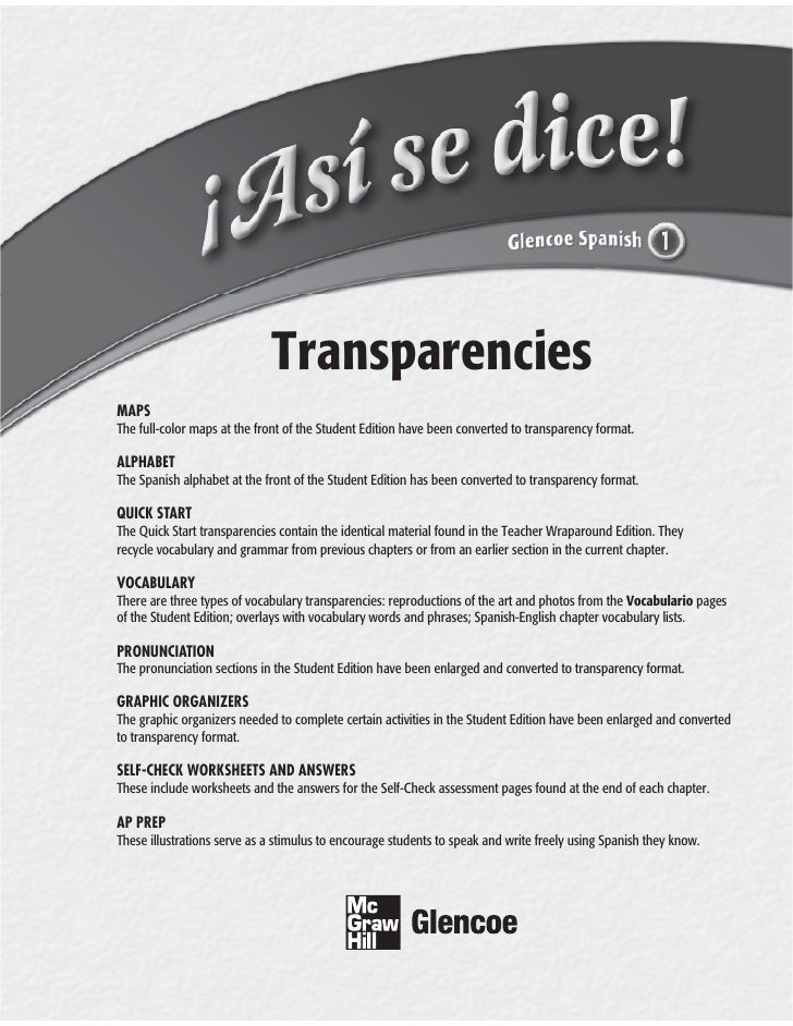 TransparenciesMAPSThe Full Color Maps At The Front Of Student Edition Have Been Converted To TransparenciesMAPSThe Full Color Maps At The Front Of Student Edition Have Been Converted To