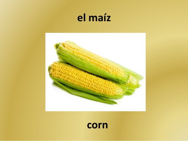 Español 2, Cap. 4A Vocabulario, La Comida