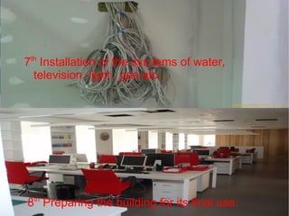 Woods are used for windows, doors and roofs 