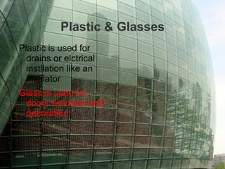 PETREUS MATERI ALS They are natural stones used for construction 