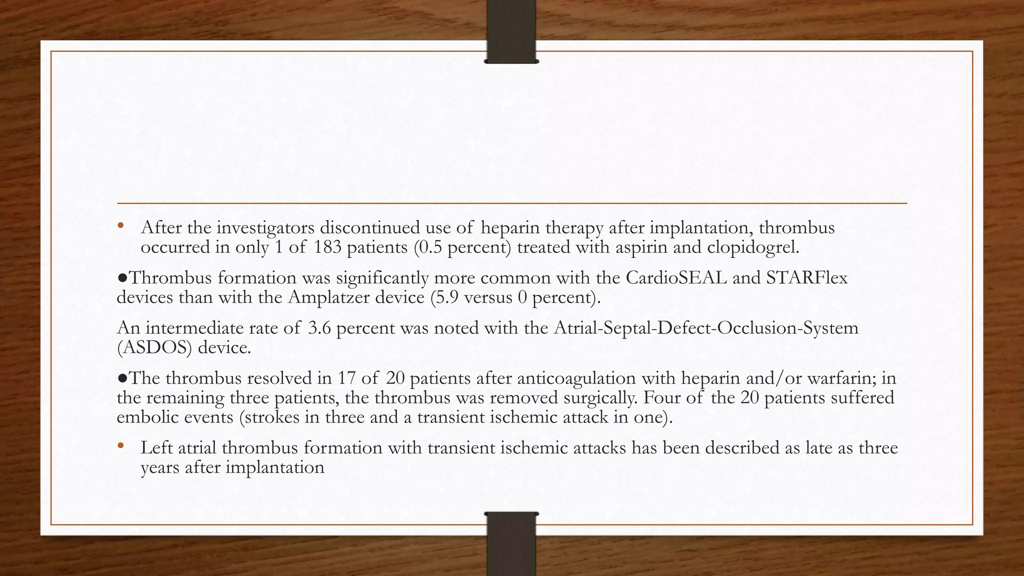 Asd device closure PPT