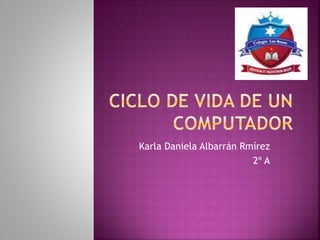 Karla Daniela Albarrán Rmírez
2º A
 